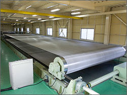 ストレッチャー仕上げ機